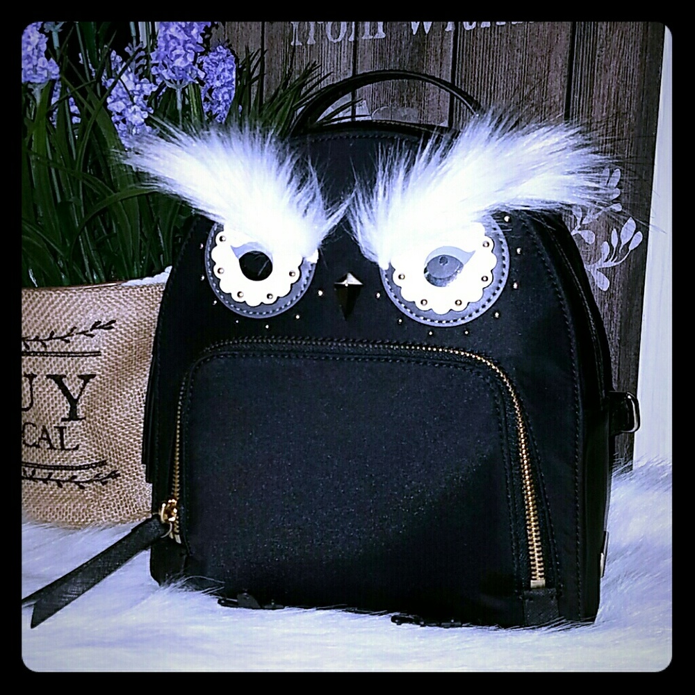 Kate spade owl Tomi backpack